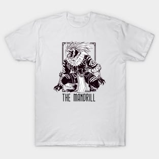 THE MANDRILL (WHITE BG) T-Shirt